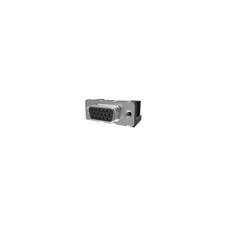 Fci D Subminiature Connector, 25 ContactS, Female, 0.109 Inch Pitch, Solder Terminal, No 4-40 D25S13A6RX09LF